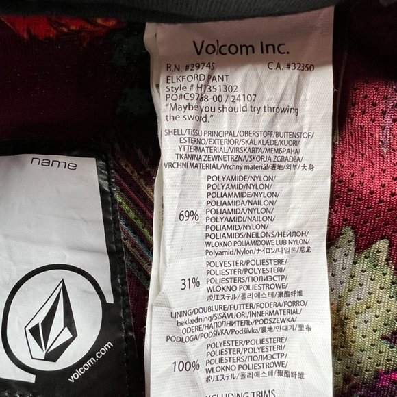 VOLCOM Elkford Women's Ski / Snowboard Pants M - Picture 9 of 9